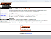 Tablet Screenshot of luedecke.com